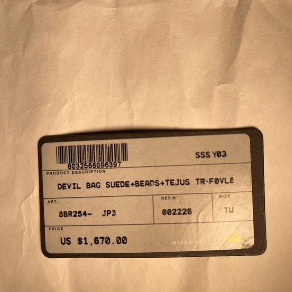 FENDI Diavolo Devil Bag. Very rare - Picture 5 of 6